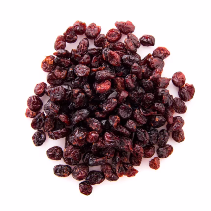 Premium organic Dery cherries in a basket